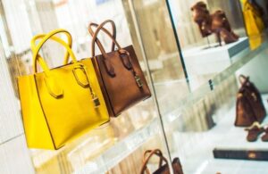 Mensole per borse da donna con vetro float