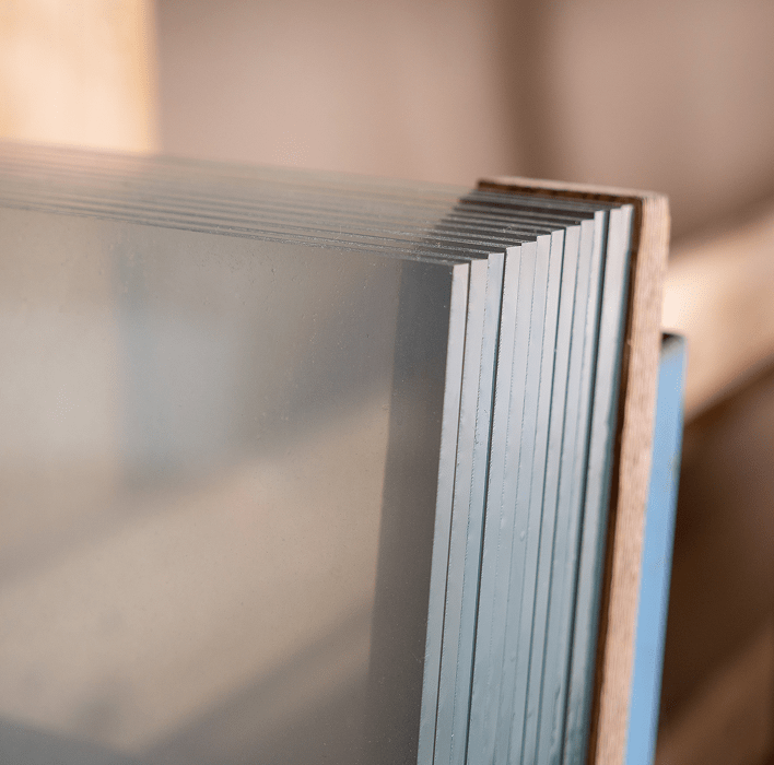 Lastre di vetro temprato